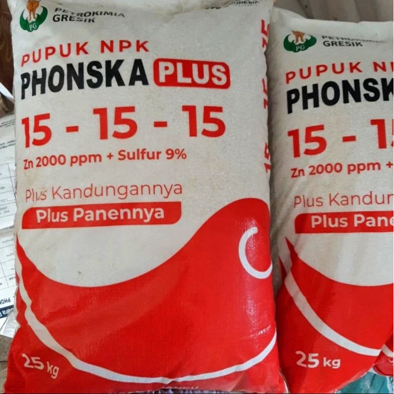 Pupuk NPK Phonska Plus Petrokimia Gresik 15-15-15+ Kemasan Repack 1 kg