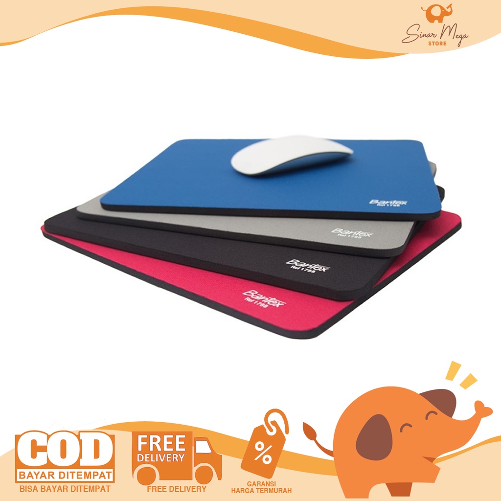 Jual Bantex Mouse Pad Alas Mouse Tipe 1788 220 x 255 mm Tebal 6mm