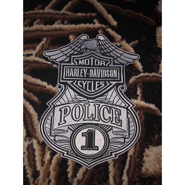 Police Patch Large
