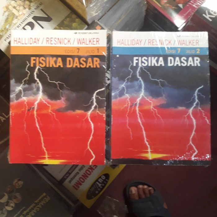 Jual Buuu Fisika Dasar Jil. 1 & 2 (2 Buku) By Haliday , Resnick