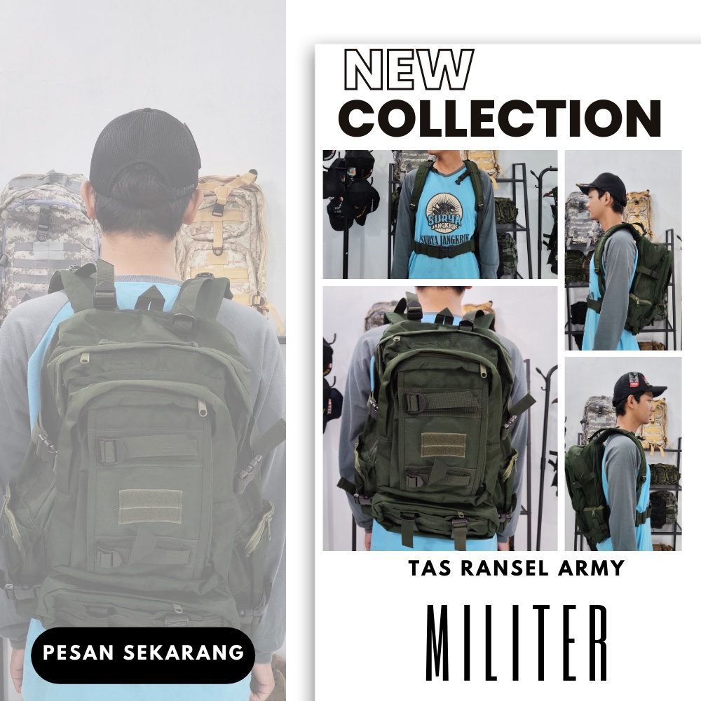 Jual TAS RANSEL KEREN UNTUK PRIA/WANITA BAHAN TEBAL KUALITAS BAGUS