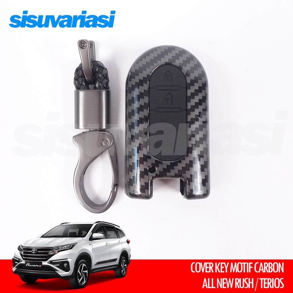 Jual Smart Key Cover Case Casing Sarung Kunci Remote Smartkey Carbon ...