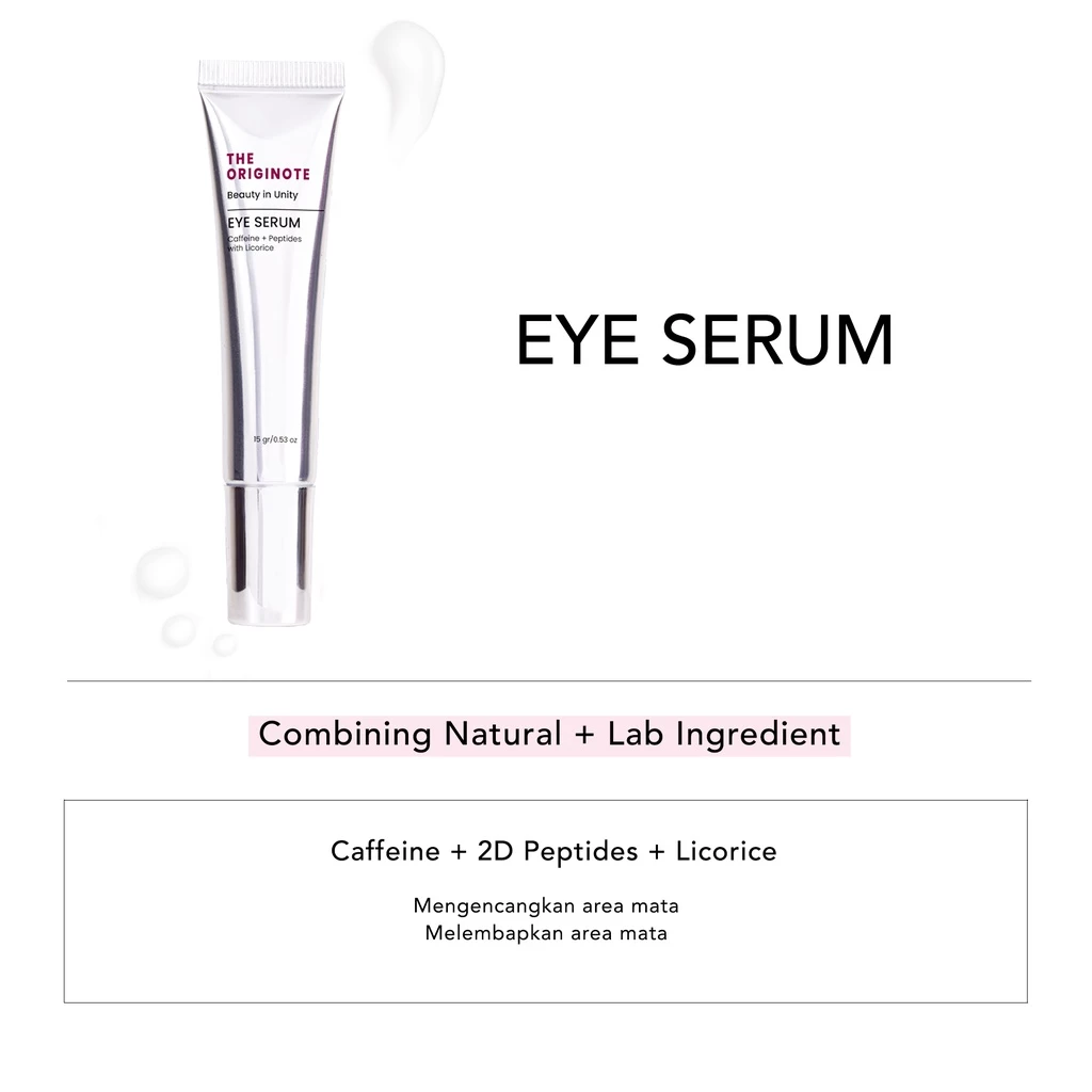 Paket Serum Mata Originote: Eye Serum dan 2in1 Serum Bulu Mata dan Alis