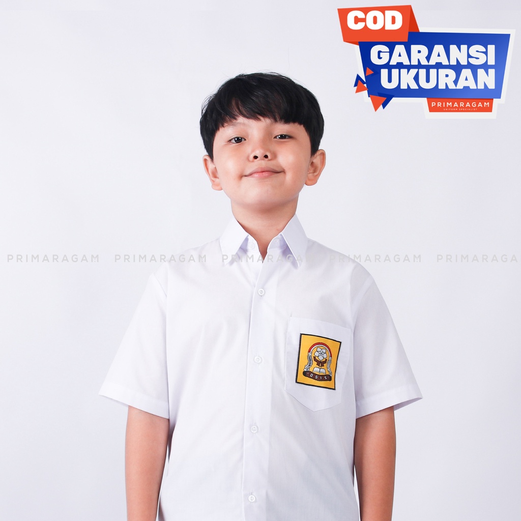 Jual Seragam Sekolah Baju Putih Kemeja Smp Lengan Tangan Pendek ...