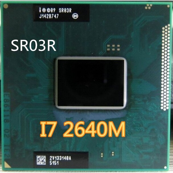 Jual Prosesor Laptop Intel® Core™ i7-2640M SR03R Cache 4M, hingga 3,50 ...