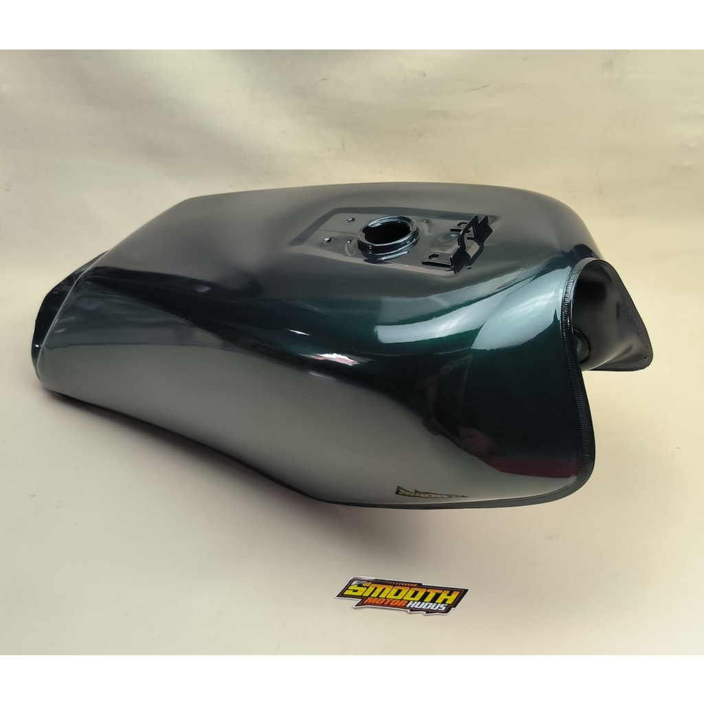 Jual Tangki Bensin Tengki Motor Yamaha RX King Hijau botol bahan tebal ...