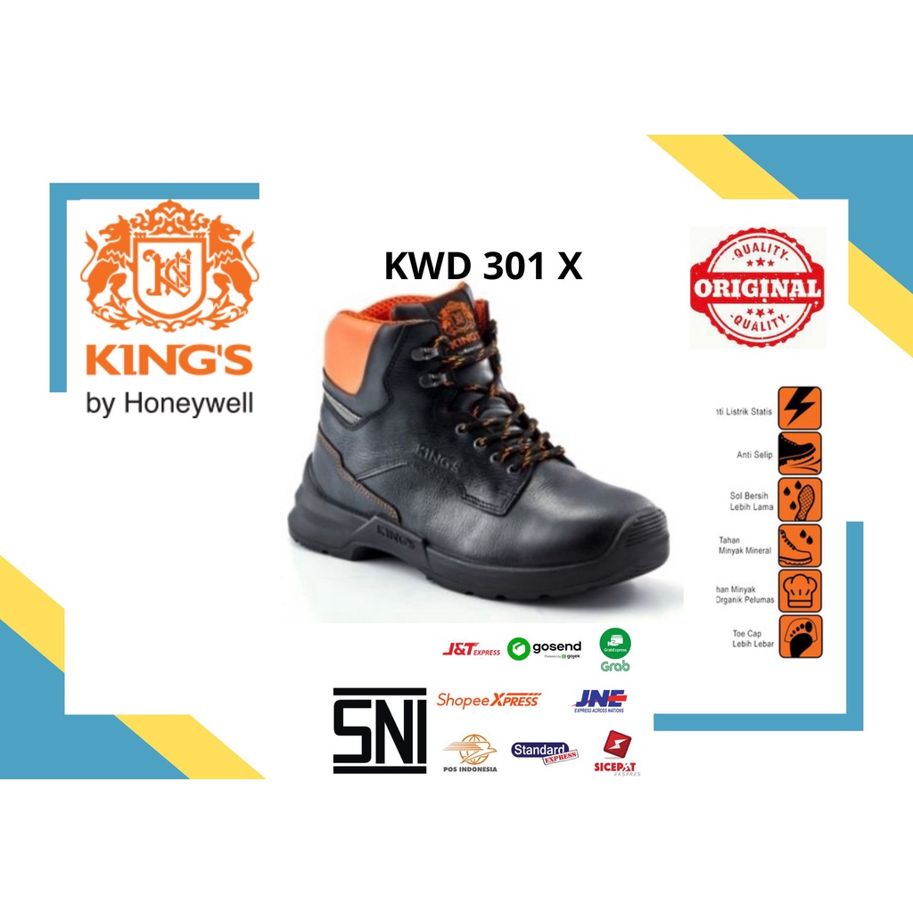 Jual Sepatu Kings By Honeywell 301 X Safety Shoes Sepatu proyek