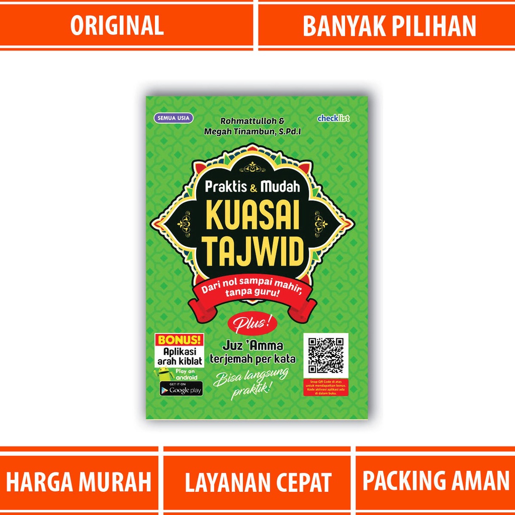 Jual BUKU TAJWID : PRAKTIS DAN MUDAH KUASAI TAJWID | Shopee Indonesia