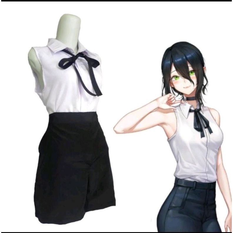 Jual ANIME CAINSAW MAN COSPLAY WAKIMA COSPLAY JEPANG WANITA | Shopee ...