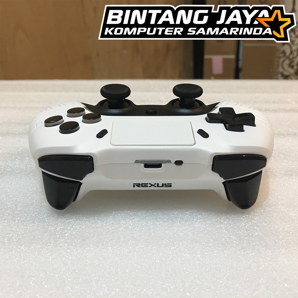 Jual Gamepad Rexus GX300 Wireless Bluetooth PC Android PS4 V2 Hall ...