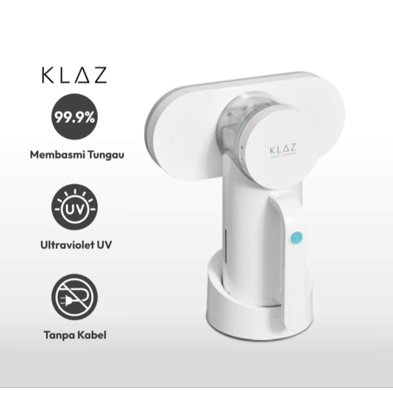 Jual PENGHISAP DEBU DAN PEMBASMI TUNGAU VACUUM CLEANER UV CORDLESS KLAZ