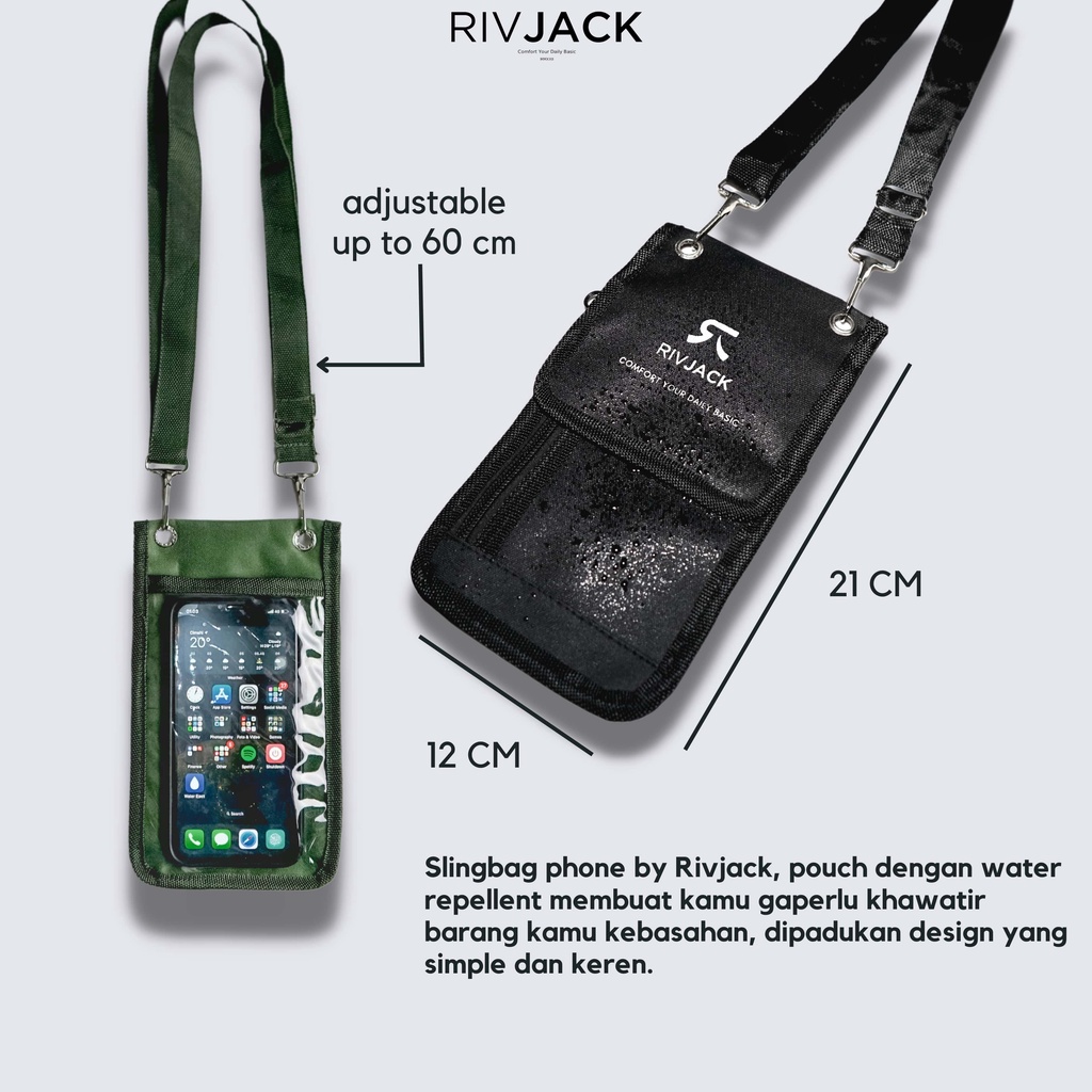 バッグ Bagjack Smart Phone + Wallet Pouch w Digital ファッション Bagjack Smart Phone + Wallet Pouch w