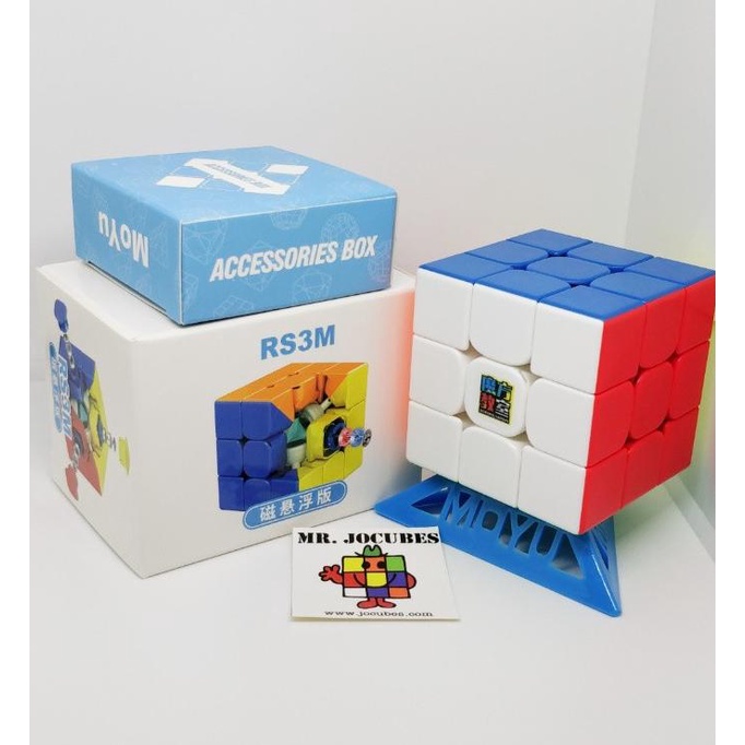 Jual JUAL Rubik 3x3 MoYu RS3M 2021 2022 Maglev Magnetic Stickerless ...