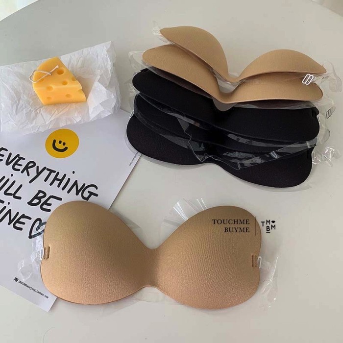 Jual Invisible Bra Tempel Cup Bra Bh Push Up Payudara Boobs Pads Skin Black Shopee Indonesia