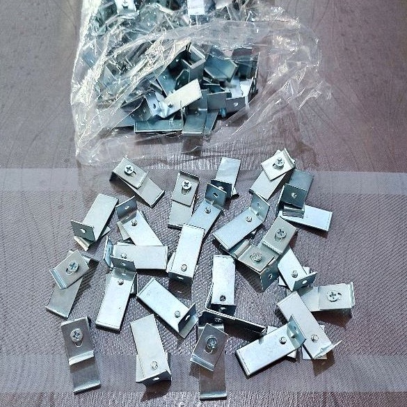 Jual Braket Kaki besi rell isi 12pcs | Shopee Indonesia