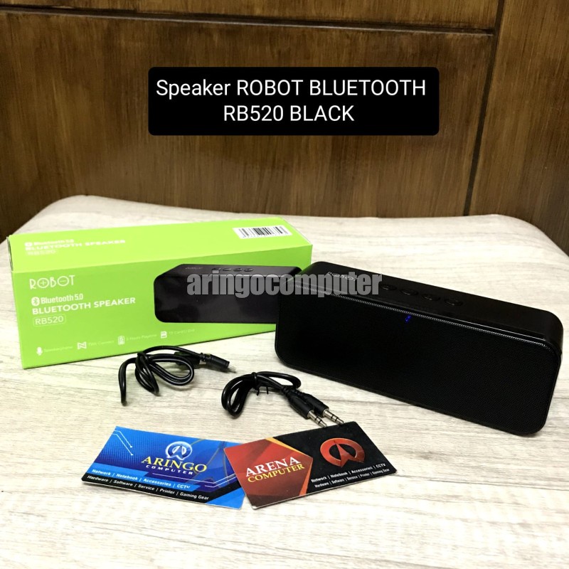 Jual Speaker ROBOT BLUETOOTH RB520 BLACK | Shopee Indonesia