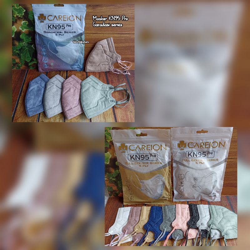 Jual Masker KN Careion Warna Warni Isi Pc Masker KN Ply Careion Masker KN Pro Careion