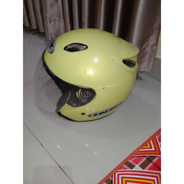 Jual helm ink Centro original bekas KUNING | Shopee Indonesia