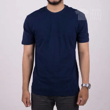 Kaos Polos Lengan Pendek Leher Bulat Unisex Pria Wanita Soft Cotton 30S. Ukuran Size S M L Xl