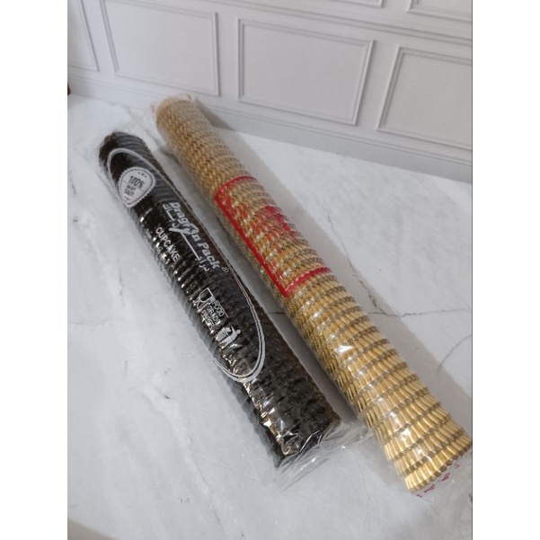 Jual Cake Case kecil 55mm 5 blok = 100pcs [REPACK] HITAM & EMAS ...