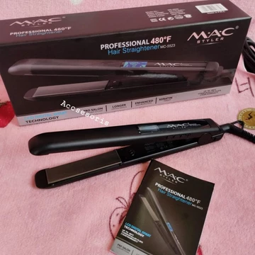 Catok Salon Smoothing Catokan Rambut Lurus Curly Rebonding MAC 5523