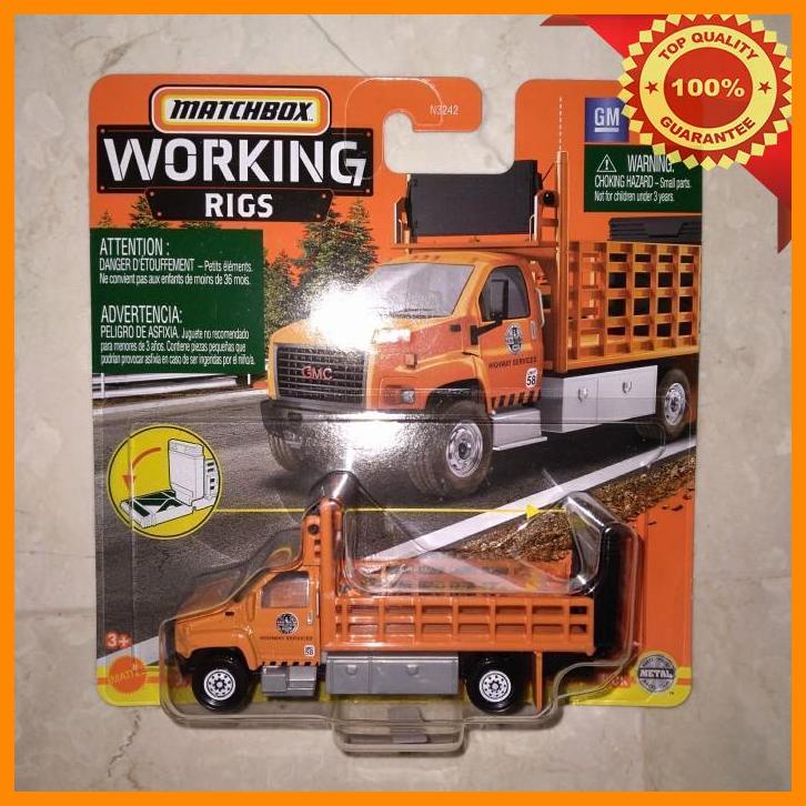 Jual (VTH) matchbox working rigs gmc 3500 attenuator truck | Shopee ...