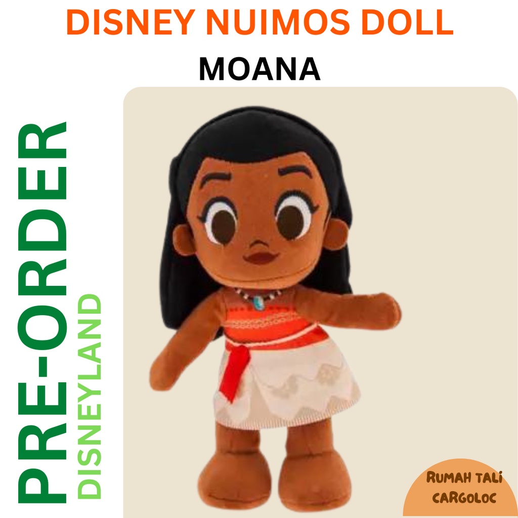 Jual PO Boneka DISNEY NUIMOS MOANA Doll Plush Shopee Indonesia