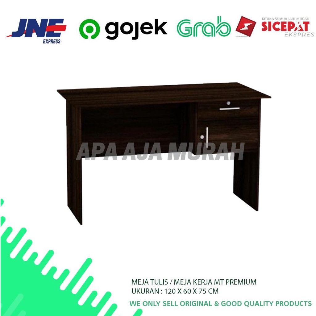 Jual MEJA KERJA 1/2 BIRO / MEJA KANTOR MURAH / MEJA KERJA MINIMALIS