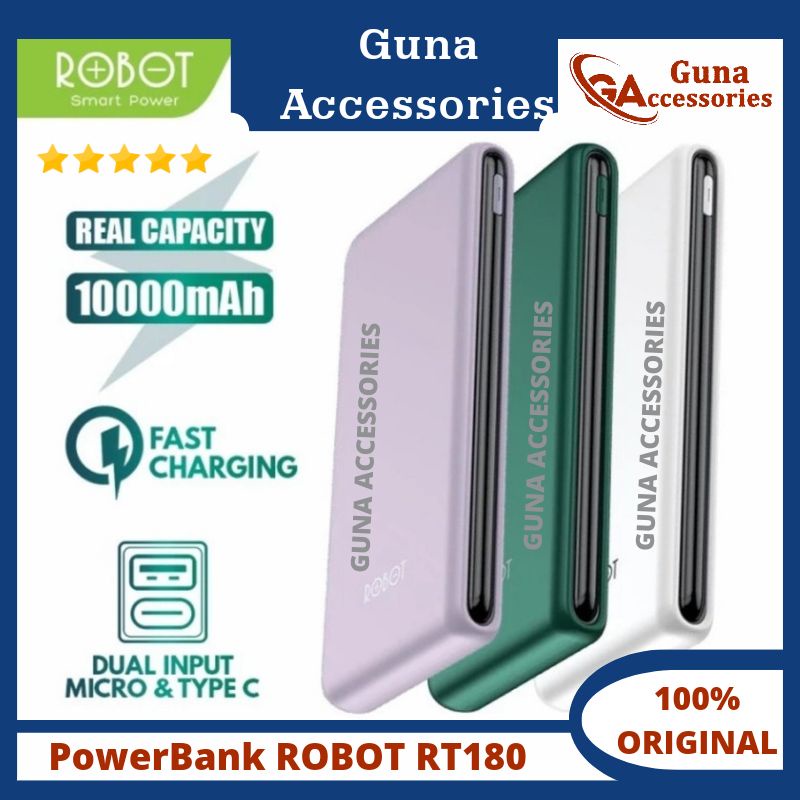 Jual Robot Rt Rt S Rt Mah Powerbank Power Bank Dual Input