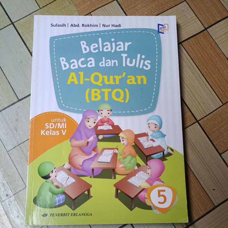 Jual ORIGINAL BTQ BELAJAR BACA TULIS ALQURAN AL QURAN KELAS 123456 SD ...