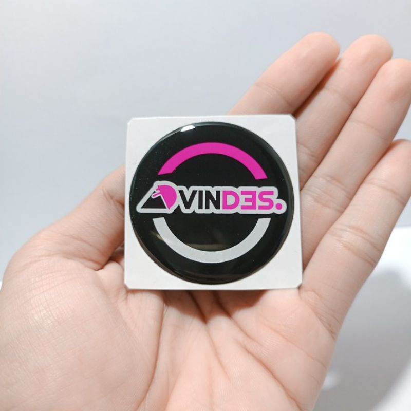 Jual VINDES BULAT Emblem sticker timbul resin lentur | Shopee Indonesia