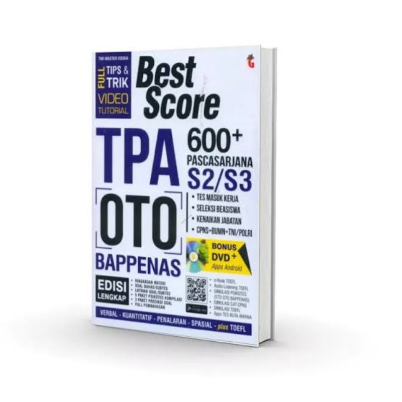 Jual BUKU BEST SCORE TPA OTO BAPENAS | Shopee Indonesia
