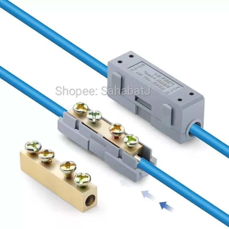 Jual Konektor Kabel Terminal Block Paralel Seri Sambungan Kabel Blok ...
