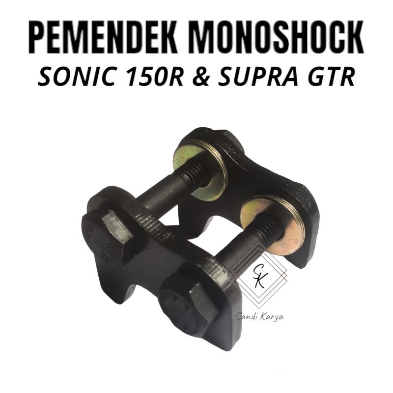 Jual Penurun Shock Belakang Sonic Dan Gtr Tebal Mm Pemendek Monoshock Honda Sonic Shopee