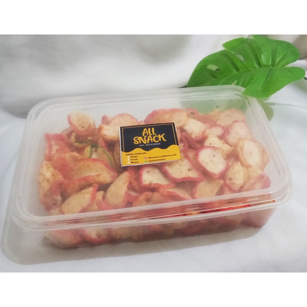Jual 100 gram kerupuk seblak kemasan box 500ml | Shopee Indonesia