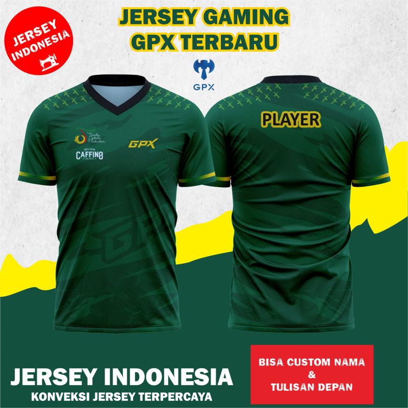 Jual ATASAN Jersey Gaming Esport GPX NEW 2022 Baju Games Terbaru Free
