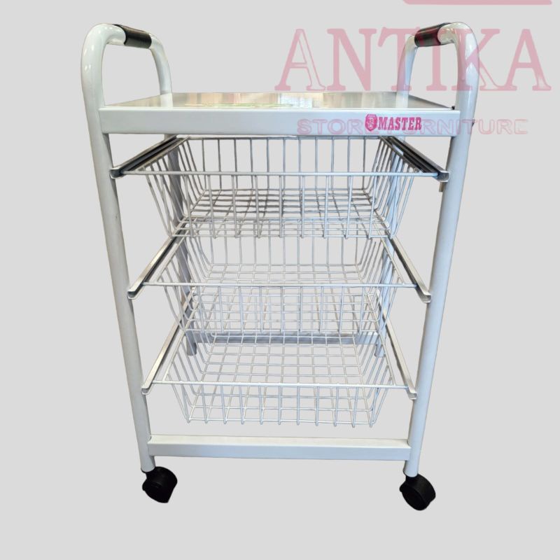 Jual Rak Serbaguna Master / Troli / Rak / Rak Salon | Shopee Indonesia