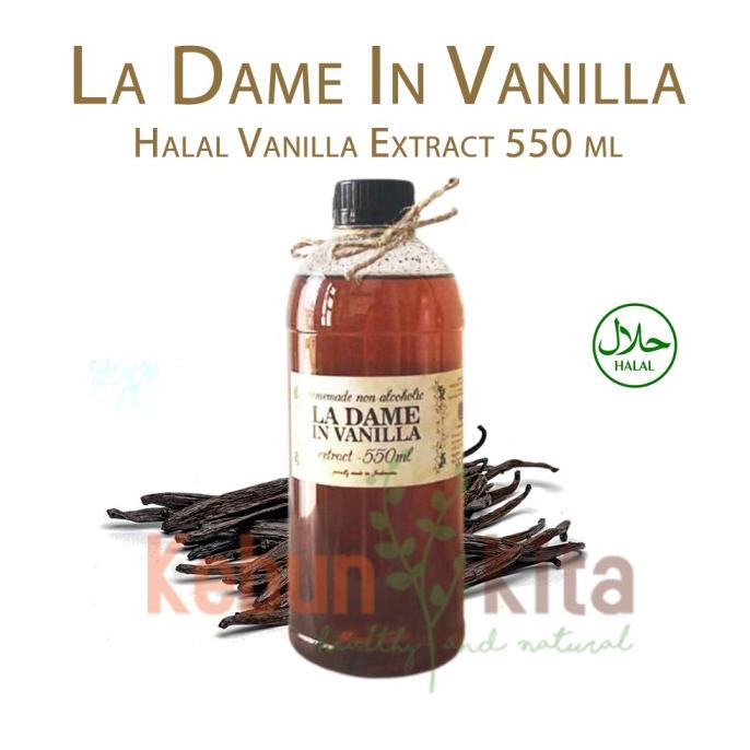 Jual La Dame in Vanilla Halal Vanilla Extract 550 ml Shopee Indonesia