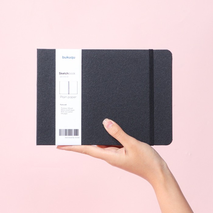 Jual Note Bukuqu Sketch Book Hardcover - Notebook Gambar/ Lukis/ Cat ...