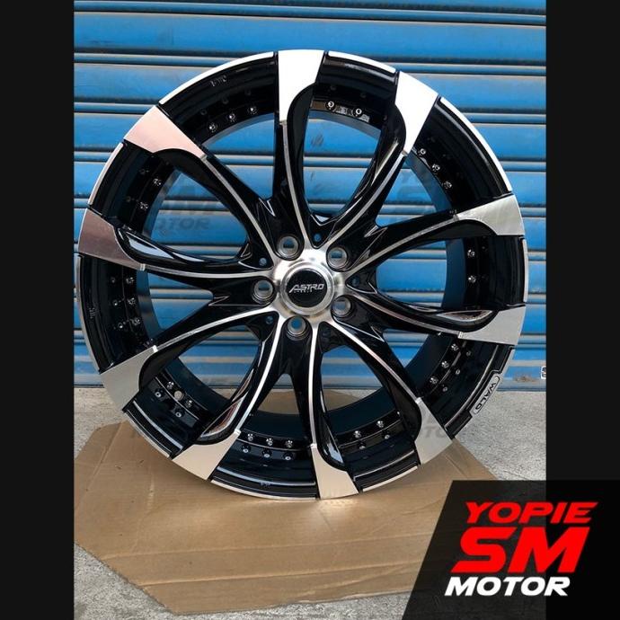 Jual Velg Mobil R20 Wald 20 x 8.5 Pcd 5 x 114.3 ET 40 Gloss Black ...