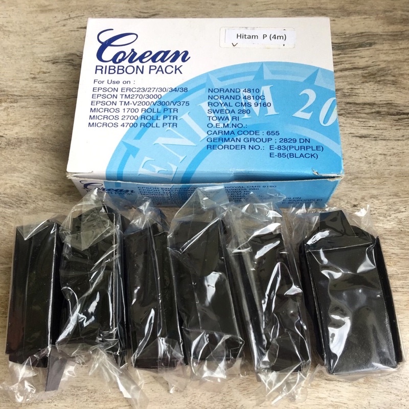 Jual [Grosir] Pita refill ERC 30/34/38 panjang 3 meter (isi 6) Corean ...