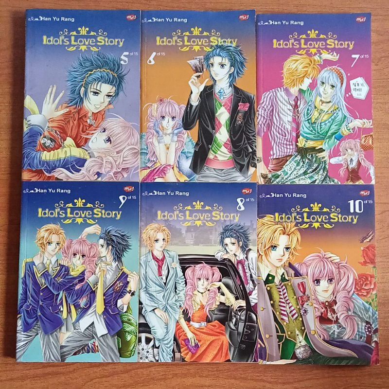 Jual komik Idols love story Han yu rang komik korea cabutan | Shopee ...
