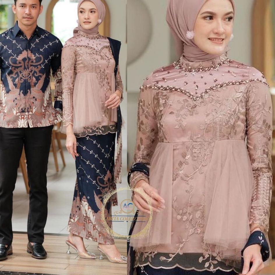 Jual Promo Irit New Arrival Set Couple Kebaya Ameera Rna Nude Lamaran