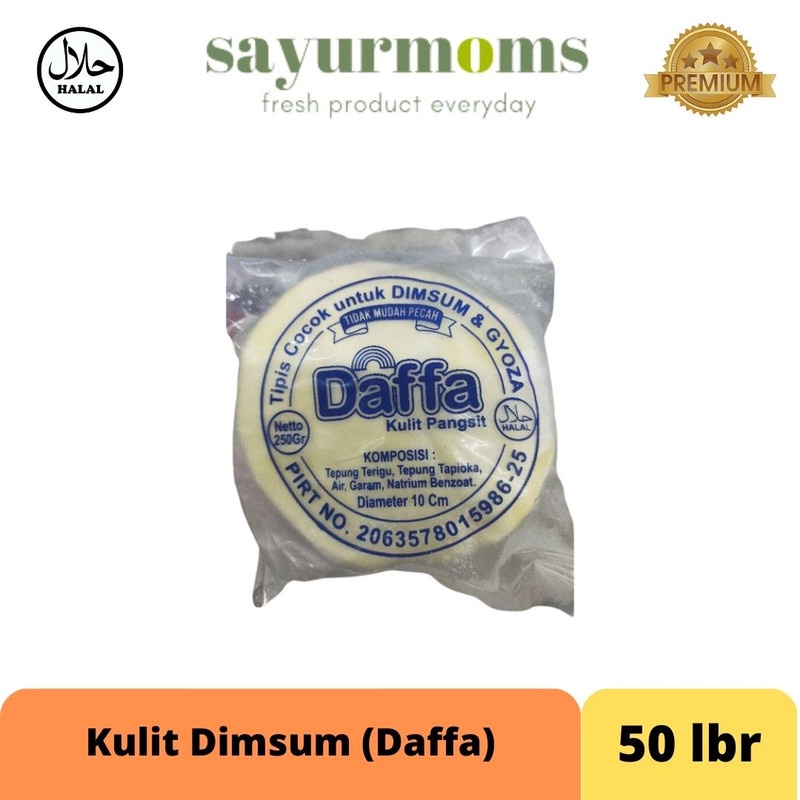 Jual Kulit Dimsum Daffa (50lbr) | Shopee Indonesia