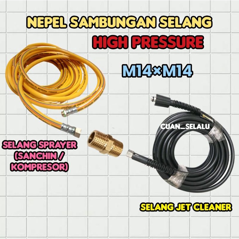 Jual Drat Sambungan Selang Jet Cleaner Ke Selang Sprayer Stim Doble