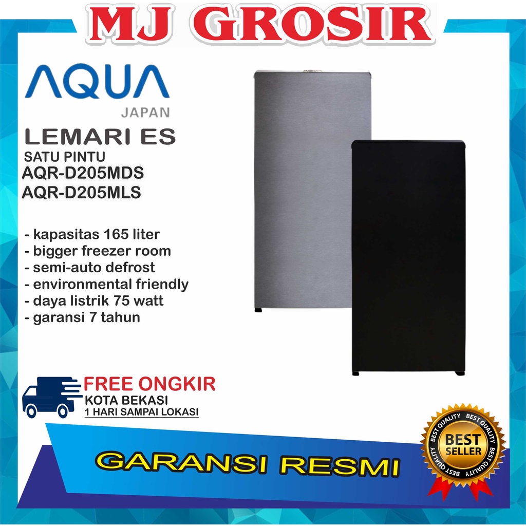 Jual Kulkas Aqua Japan Aqrd Mds Mls Lemari Es Pintu Aqrd Mds