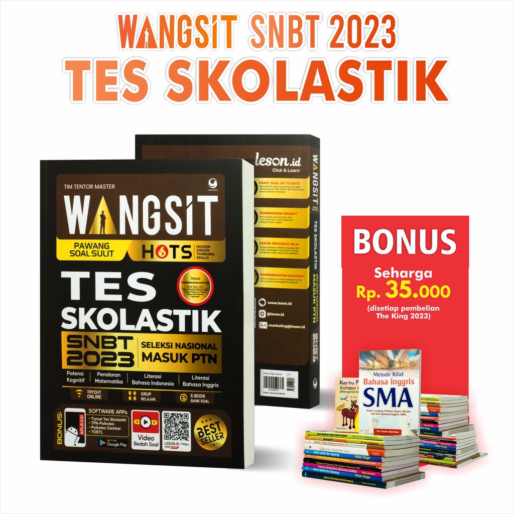 Jual Buku Seleksi Masuk Perguruan Tinggi Wangsit Pawang Soal Sulit