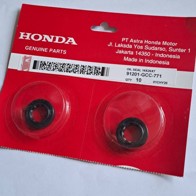 Jual 91201-GCC-771 Oil Seal 16 X 26 X 7 ( Seal magnet, beat f1