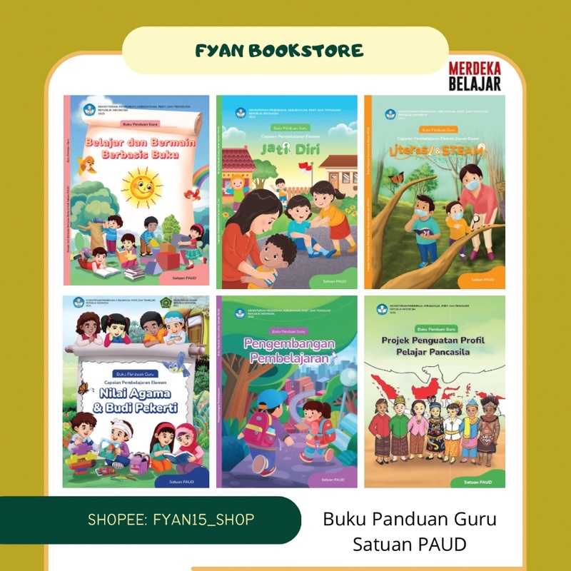 Jual Fyan Book Store Buku Panduan Guru Satuan Paud Buku Khusus Guru Paud Capaian