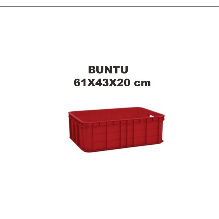 Jual Container Keranjang Industri Buntu Maspion B K108 61x43x20 Cm